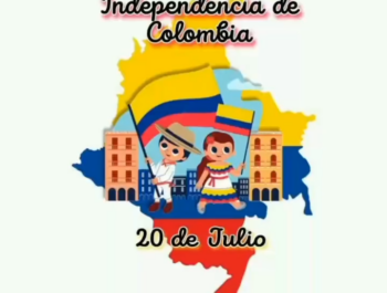 Mis Pequeños Gigantes Celebro este 20 de Julio ¡Dia de la independencia!