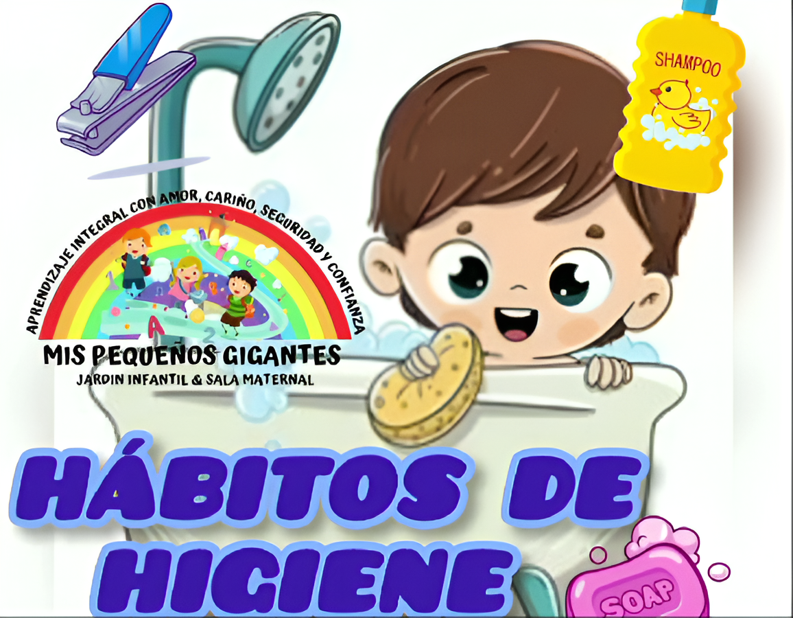 Hoy, en mis pequeños gigantes, aprendemos hábitos de higiene